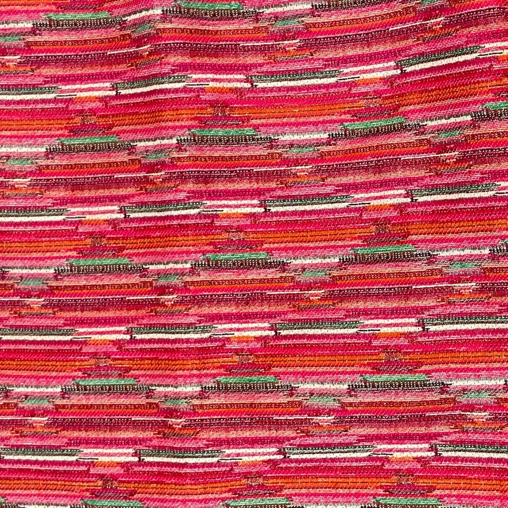 LOFT Ikat Jacquard Mini Skirt Peppermint Pink Womens Size 6 NWT Preppy Textured - Picture 11 of 11